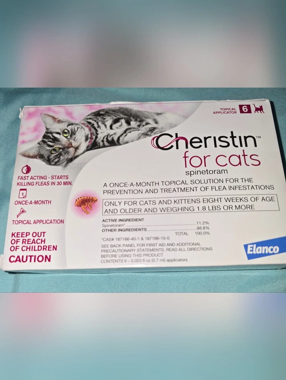 Cherish for Cats Flea Treatment – Pack Of 6
